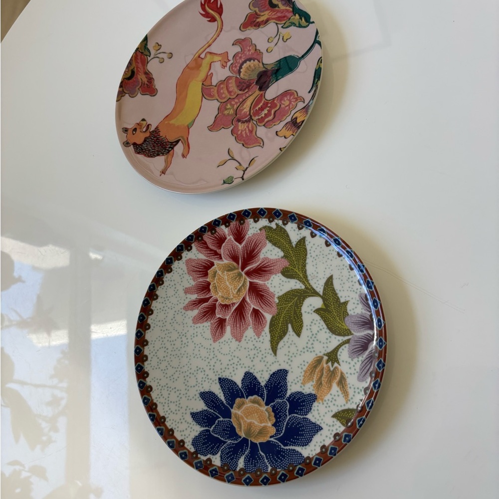 House of Hackney Blue and Pink Dinnerware Set
